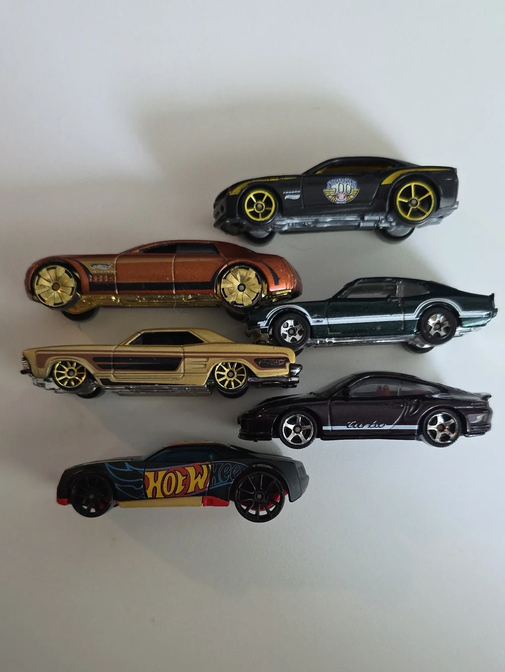 Hot Wheels Assorted Cars - Camero, Cadillac, Chryslar, Z Rod, Porsche, Riviera
